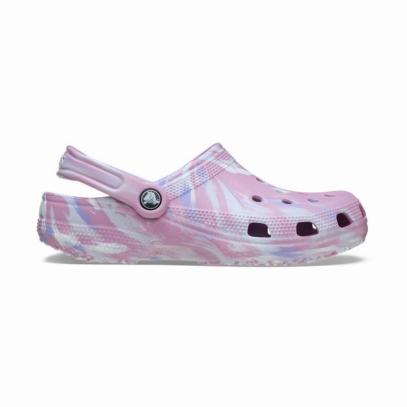 Active Step Glide-In Women's Classic Marbled Clog Hyrangea/Multi