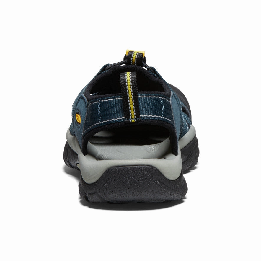 Air Dash Men's Newport H2 Sandal Wide | Navy/Medium Grey