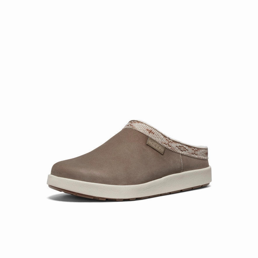 Air Motion Women's Elle Suede Mule  |  Brindle/Birch