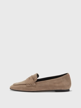 Smooth Lining Design Alfie Suede Loafers