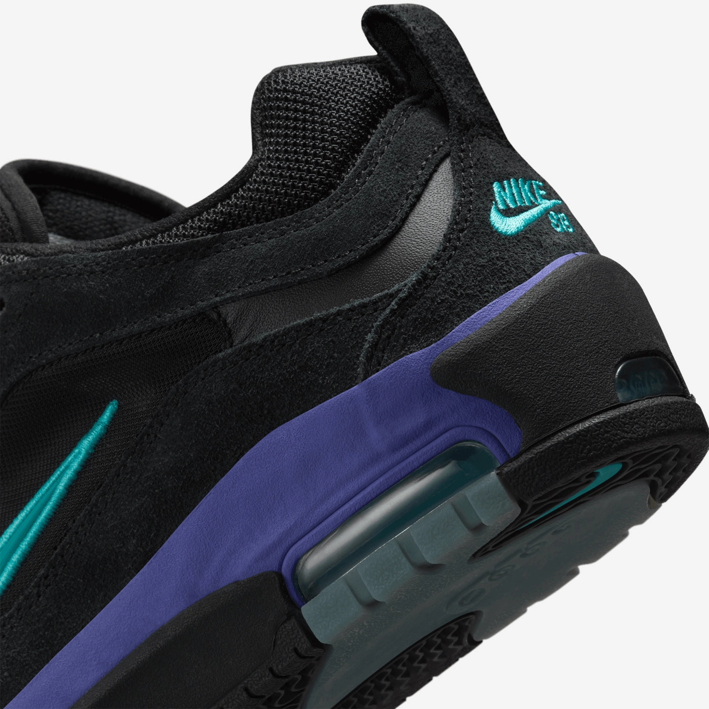 All Day Wear Air Max Ishod (Black/Purple/Teal)