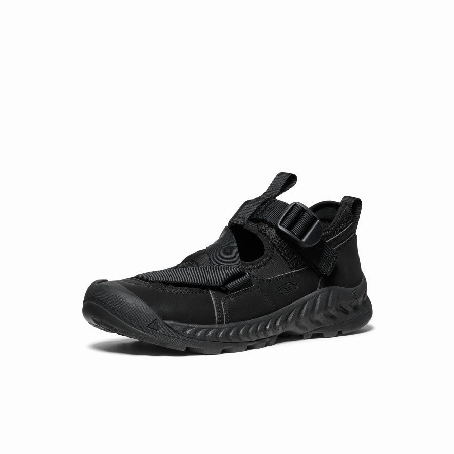 All Gender Hoodzerra Sandal  |  Black/Black Smart Breeze