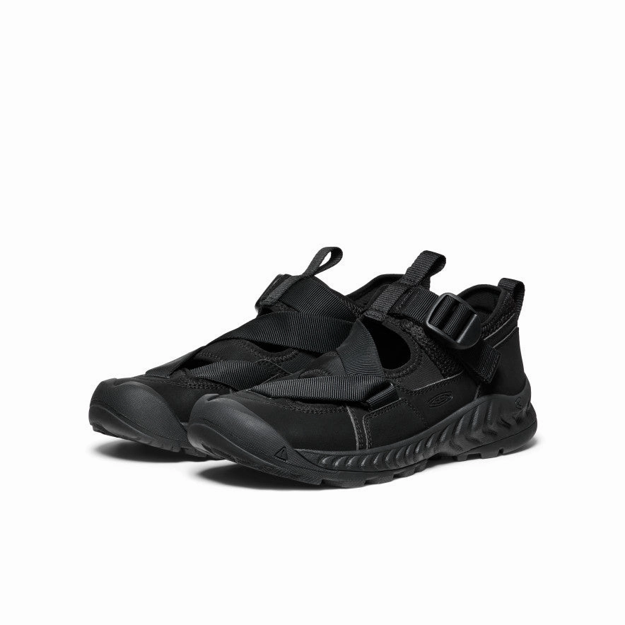 All Gender Hoodzerra Sandal  |  Black/Black Smart Breeze