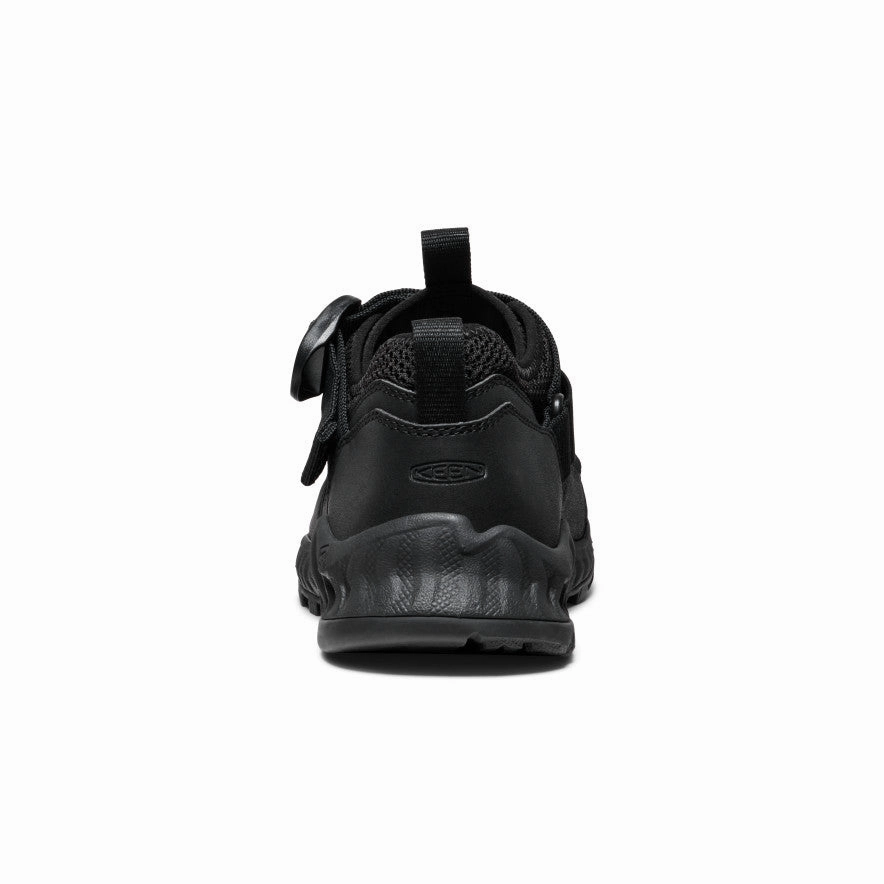 All Gender Hoodzerra Sandal  |  Black/Black Smart Breeze