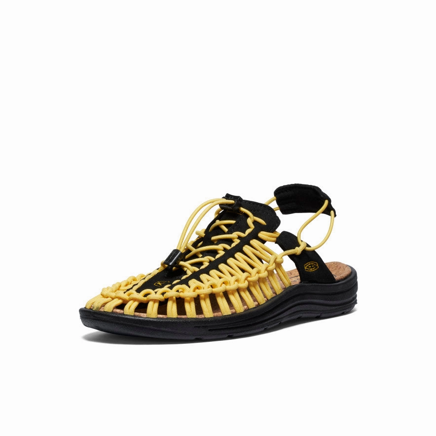All Gender UNEEK II Convertible  |  Black/KEEN Yellow Smooth glide