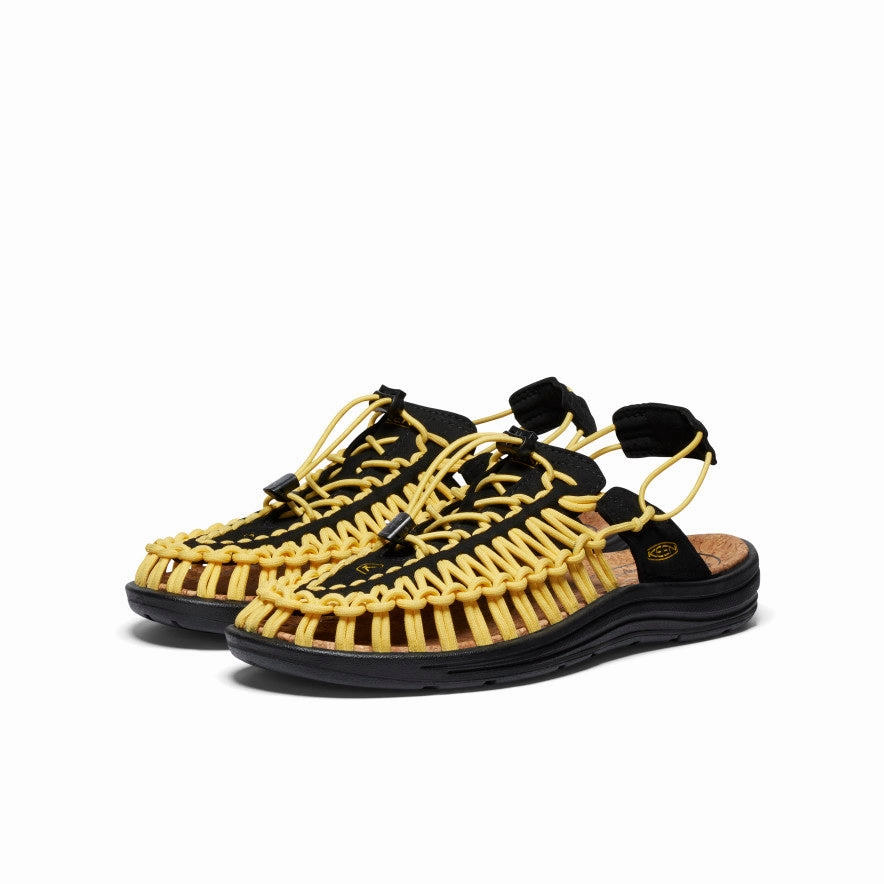 All Gender UNEEK II Convertible  |  Black/KEEN Yellow Smooth glide
