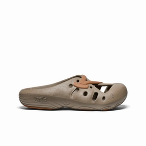 Relaxed Street Versatile Design All Gender Yogeez Clog  |  Brindle/Chipmunk