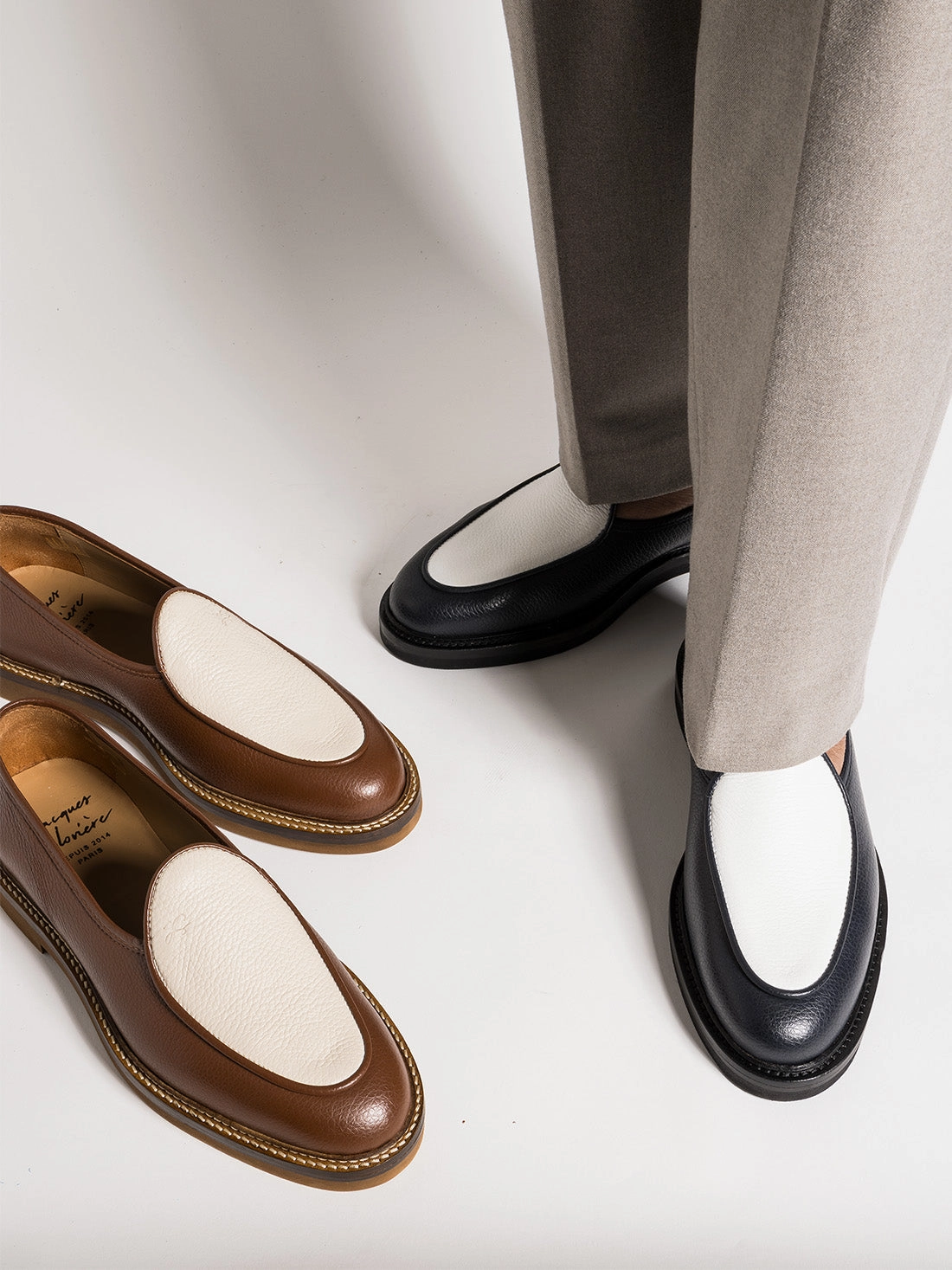 All-Season Comfort LEX GRAINED BROWN AND CREAM