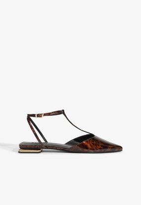 Allure T Patent Flat Quick-Dry Material