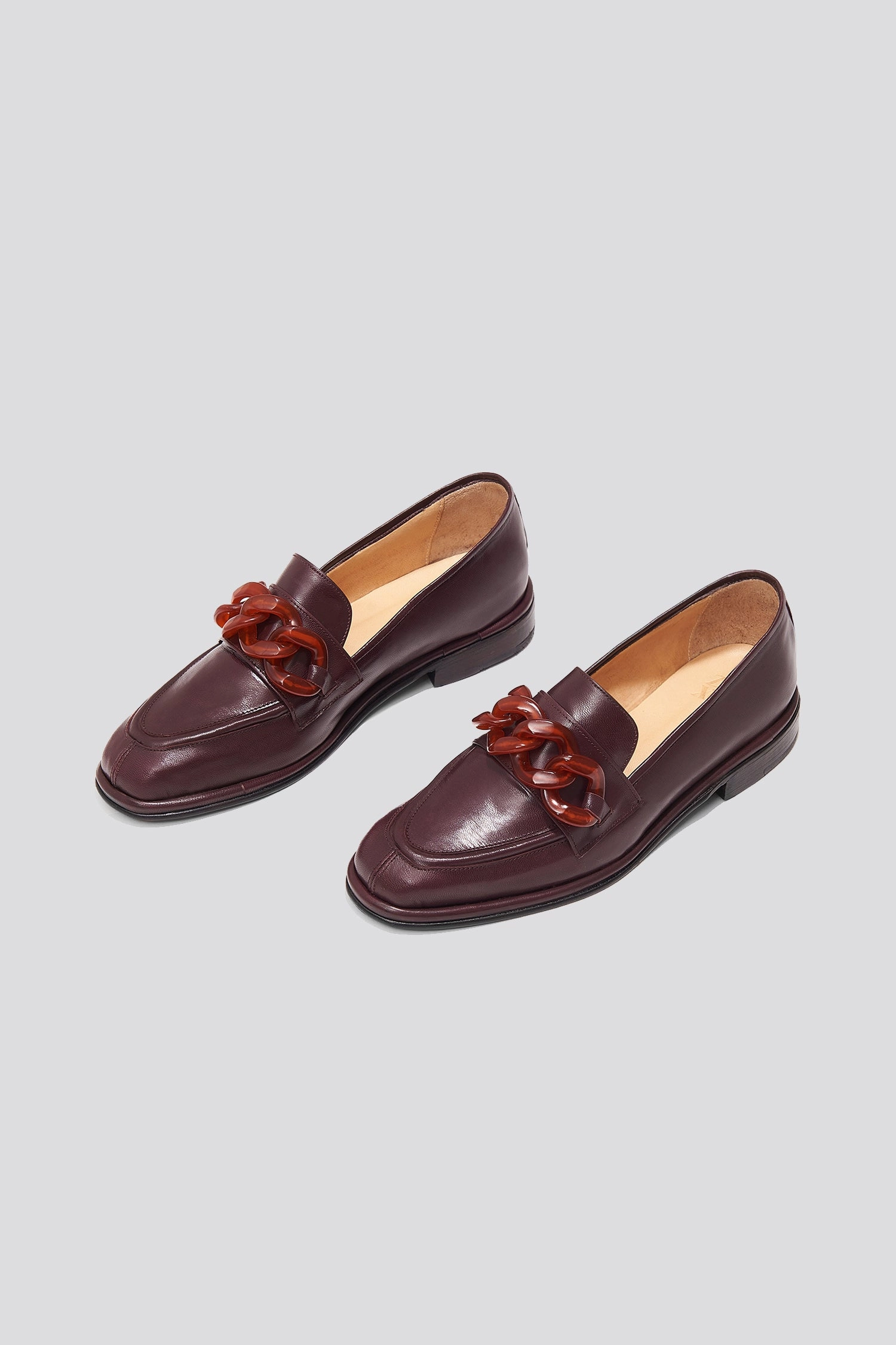 Alma Loafer in Pinot/ Amber Slip-Resistant Grip