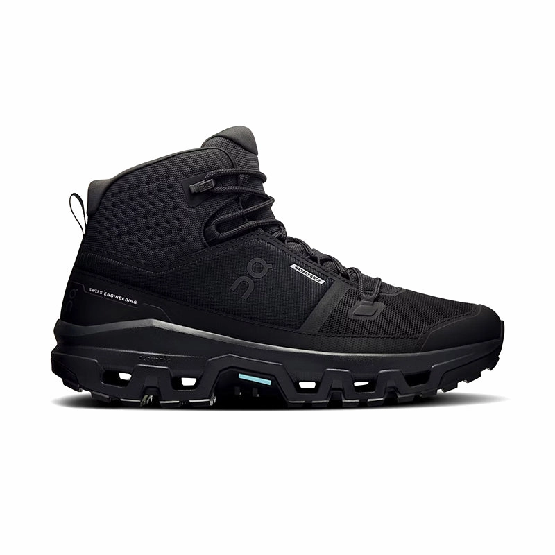 anti dust Men's Cloudrock Mid Waterproof Black/Black