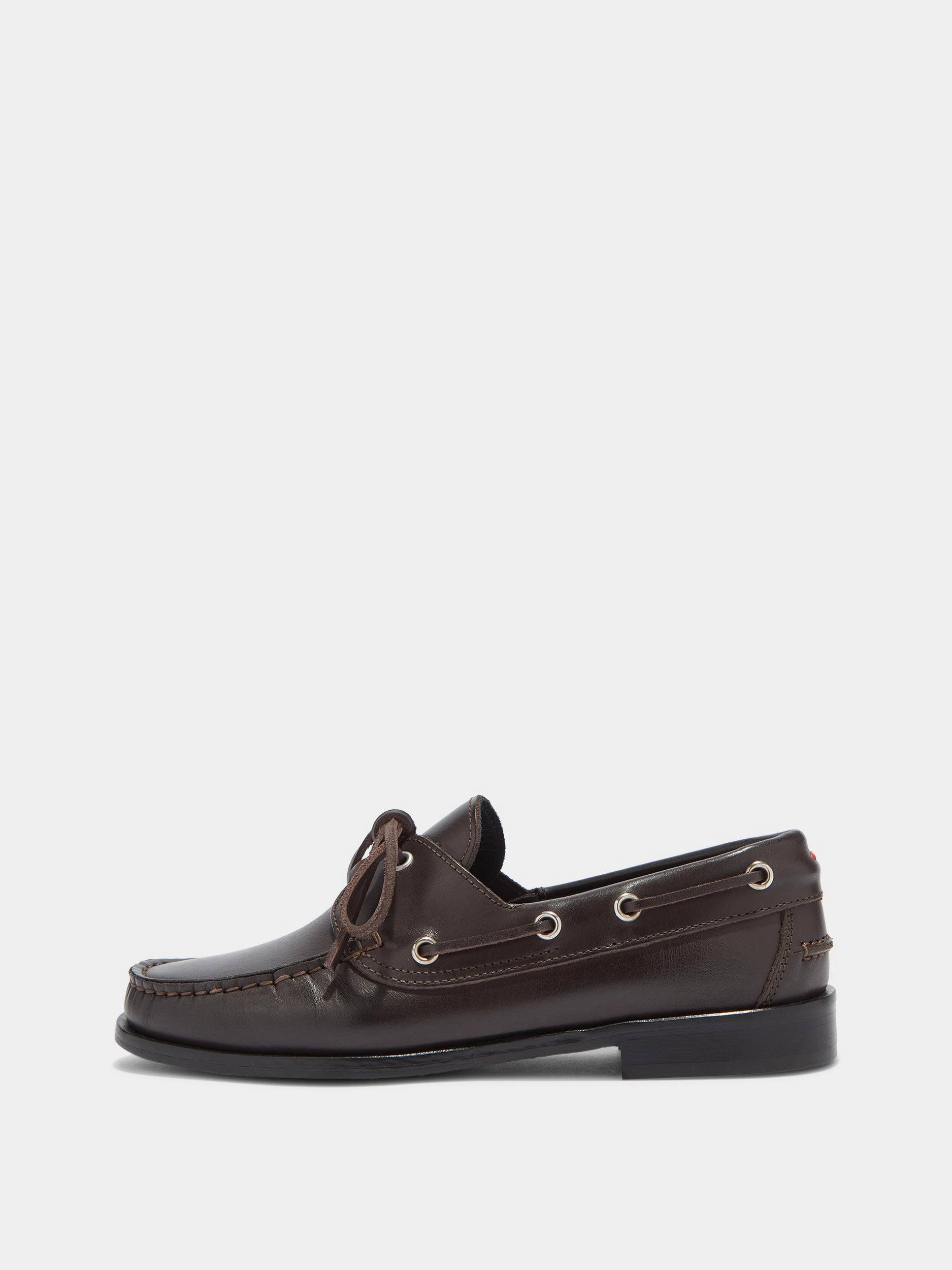 Elegant Cushion Harris Leather Moccasin Flats