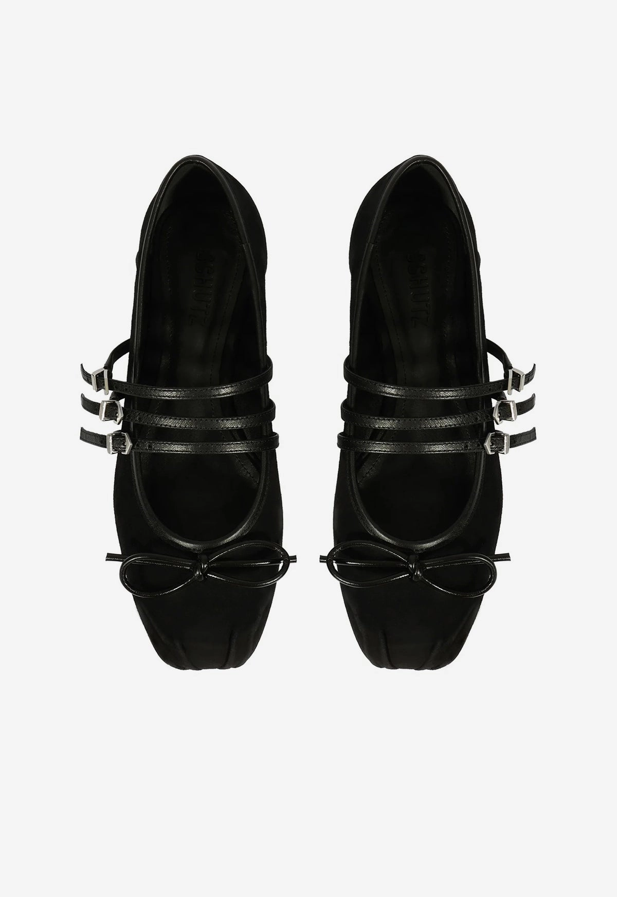 Arissa Black Suede Ballet Flat Stylish Footwear