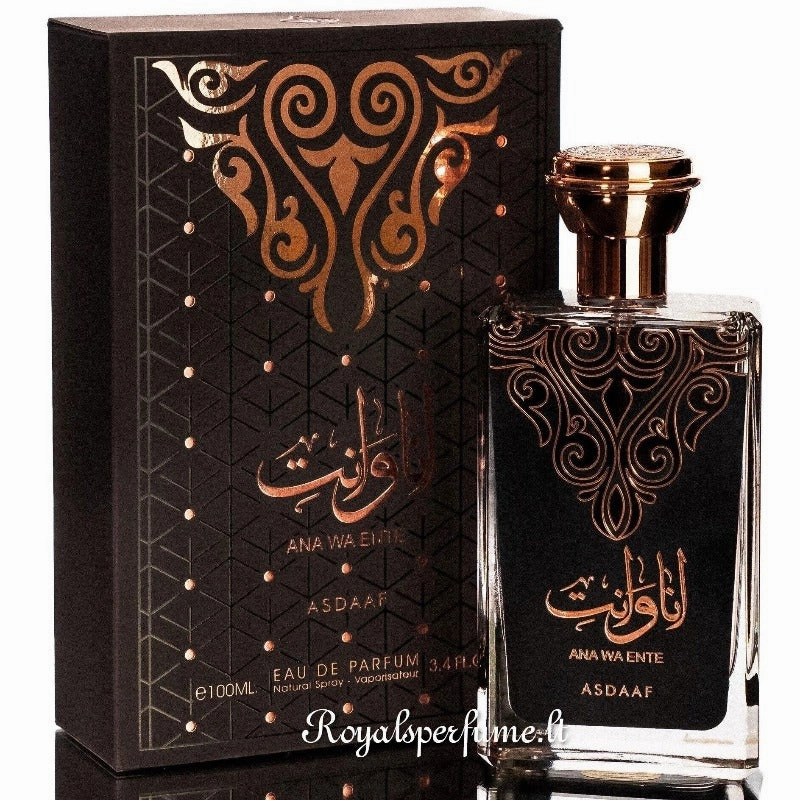 Asdaaf Ana Wa Ente parfumuotas vanduo moterims 100ml