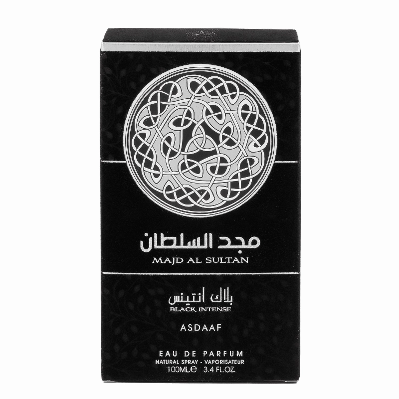 Asdaaf Majd Al Sultan Black Intense parfumuotas vanduo vyrams 100ml