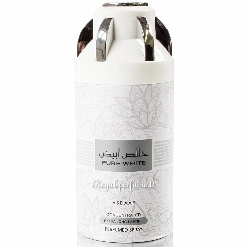 Asdaaf Pure white parfumuotas unisex dezodorantas 250ml
