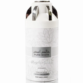 Asdaaf Pure white parfumuotas unisex dezodorantas 250ml