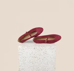Bari - Apple Suede Slip Resistant Soles
