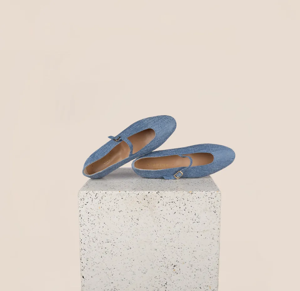 Bari - Blue Twill Light Weight