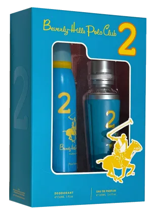 Beverly Hills Polo Club Femme Number 2 EDP 100ML 2 Piece Set