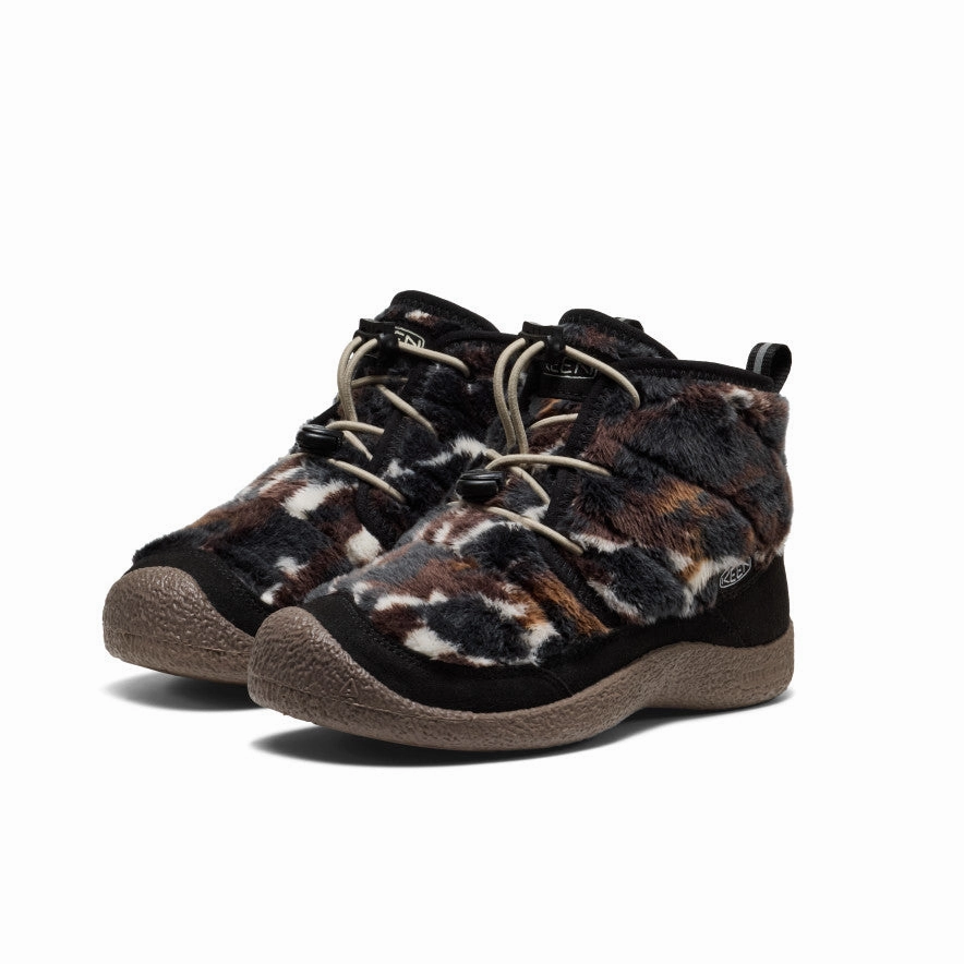 Big Kids' Howser II Waterproof Chukka  |  Black/Star White Street Style