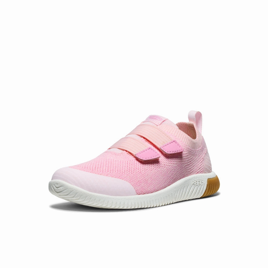 Big Kids' KNX Knit Double Strap  |  Giggle Pink/Moonlite Mauve Fast Step