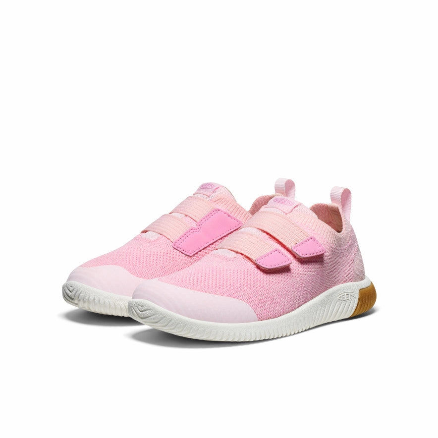 Big Kids' KNX Knit Double Strap  |  Giggle Pink/Moonlite Mauve Fast Step