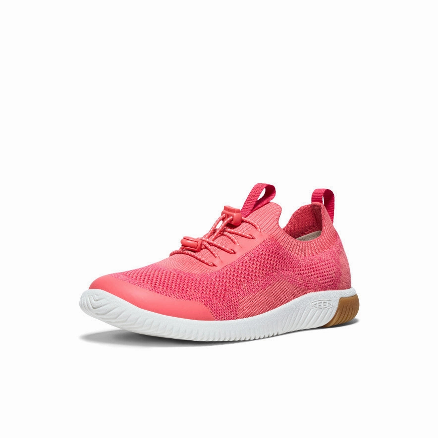 Big Kids' KNX Knit Sneaker  |  Dubarry/Star White Casual Style