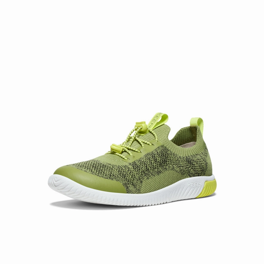Big Kids' KNX Knit Sneaker  |  Iguana/Evening Primrose Comfy Move