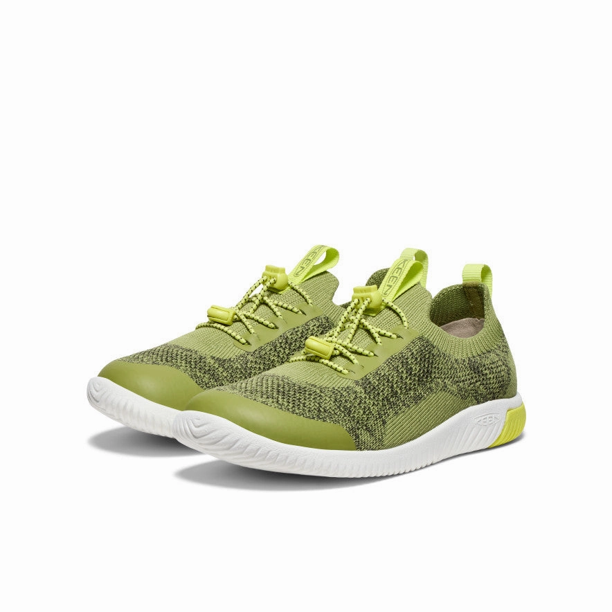 Big Kids' KNX Knit Sneaker  |  Iguana/Evening Primrose Comfy Move