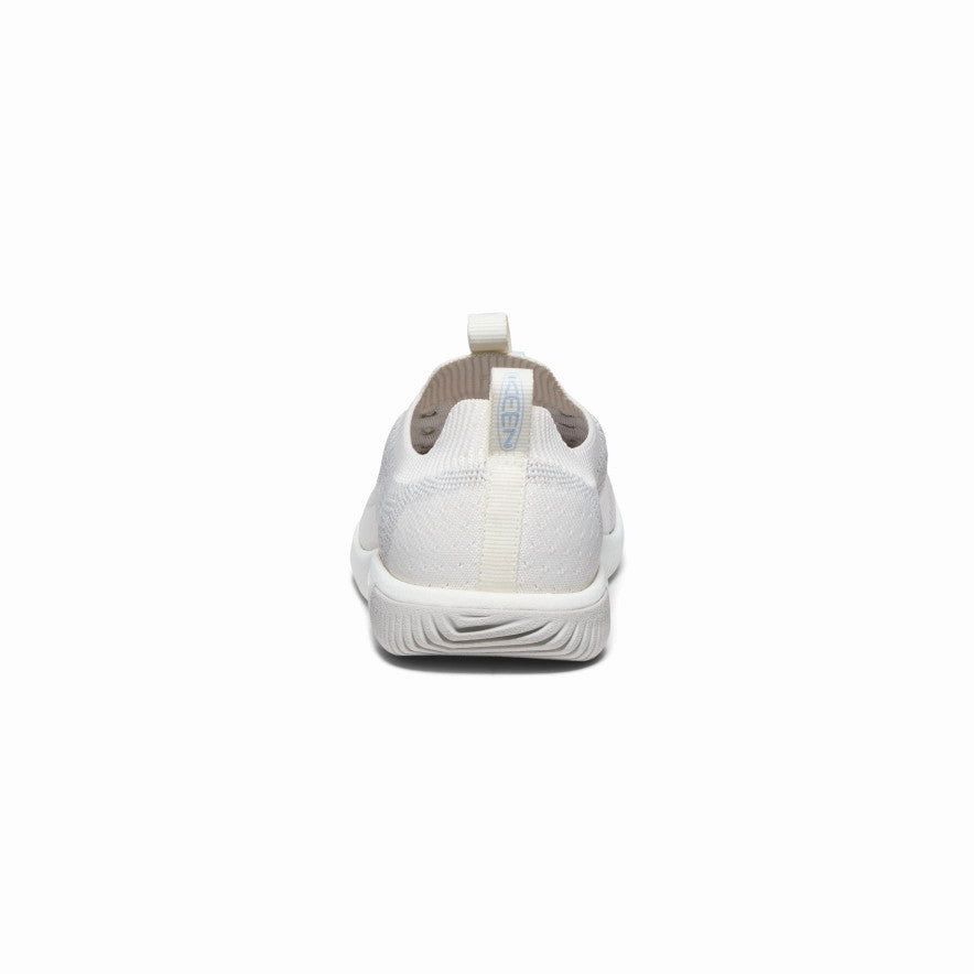 Big Kids' KNX Knit Sneaker  |  Star White/Skyway Comfortable Slip-On