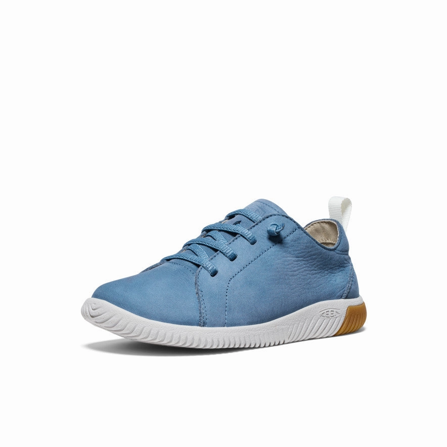 Big Kids' KNX Leather Sneaker  |  Coronet Blue/Vapor Light Pace