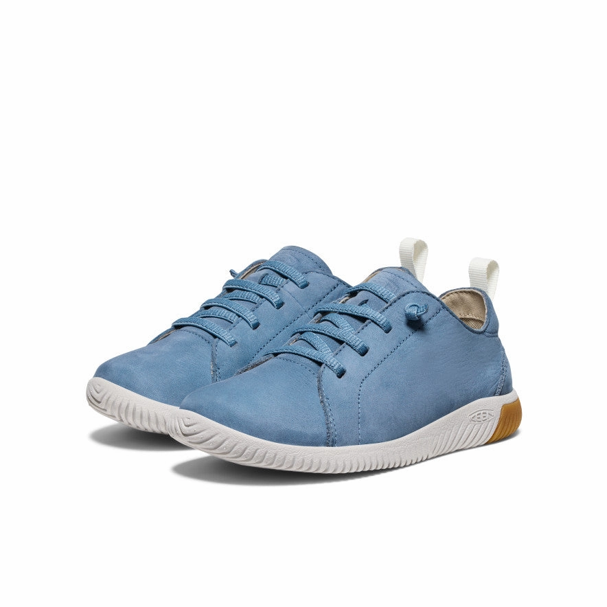 Big Kids' KNX Leather Sneaker  |  Coronet Blue/Vapor Light Pace