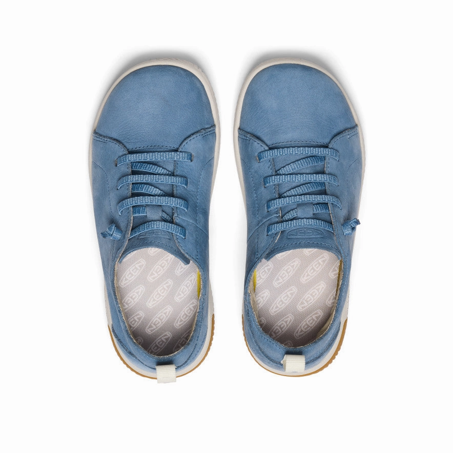 Big Kids' KNX Leather Sneaker  |  Coronet Blue/Vapor Light Pace