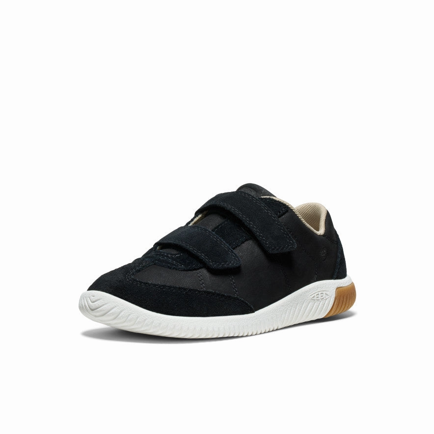 Big Kids' KNX T-Toe Sneaker  |  Black/Star White Soft Cushioning