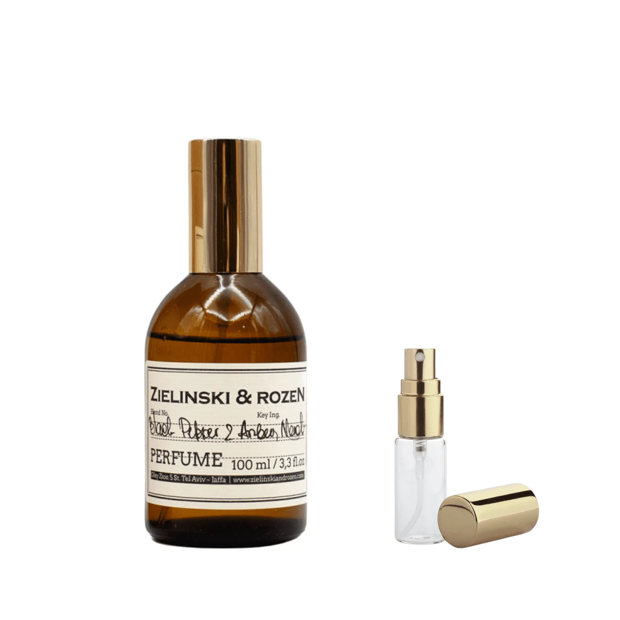 Black pepper, Amber, Neroli