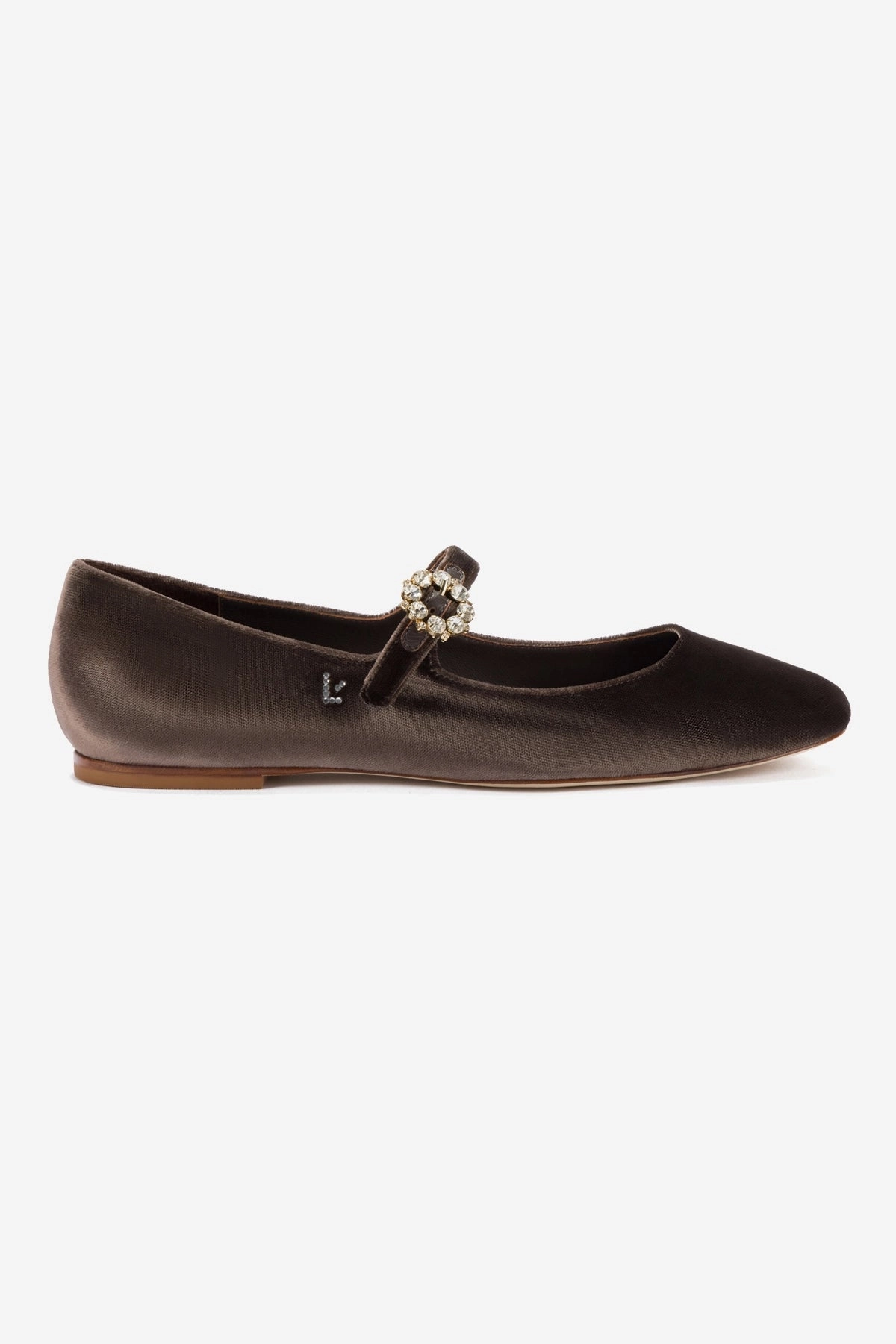 Premium Quality Blair Ballet Flat In Expresso Velvet