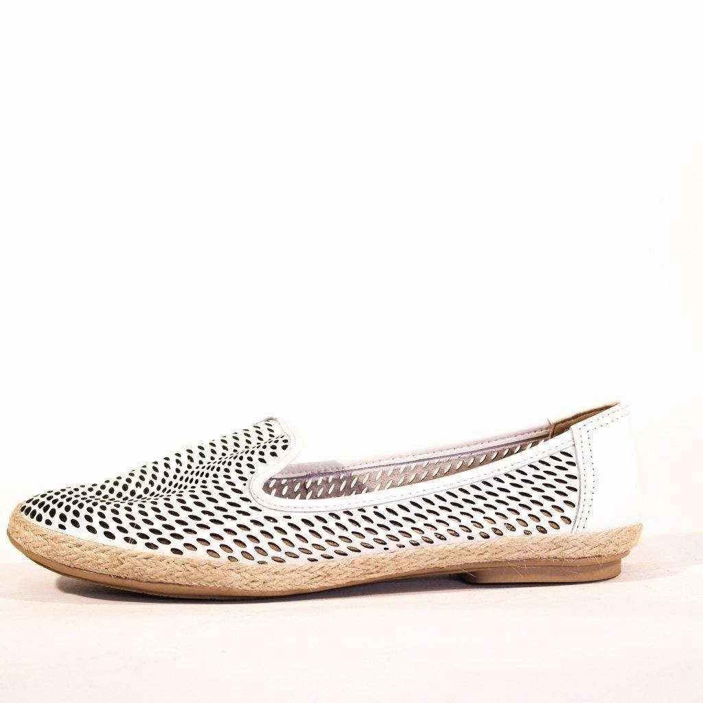 Trendy Fit Stylish Comfort Blast Woven Leather Loafers