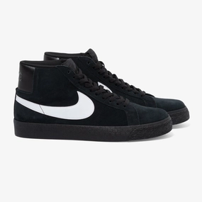 Smooth ride Blazer Mid (Black/Black/White)