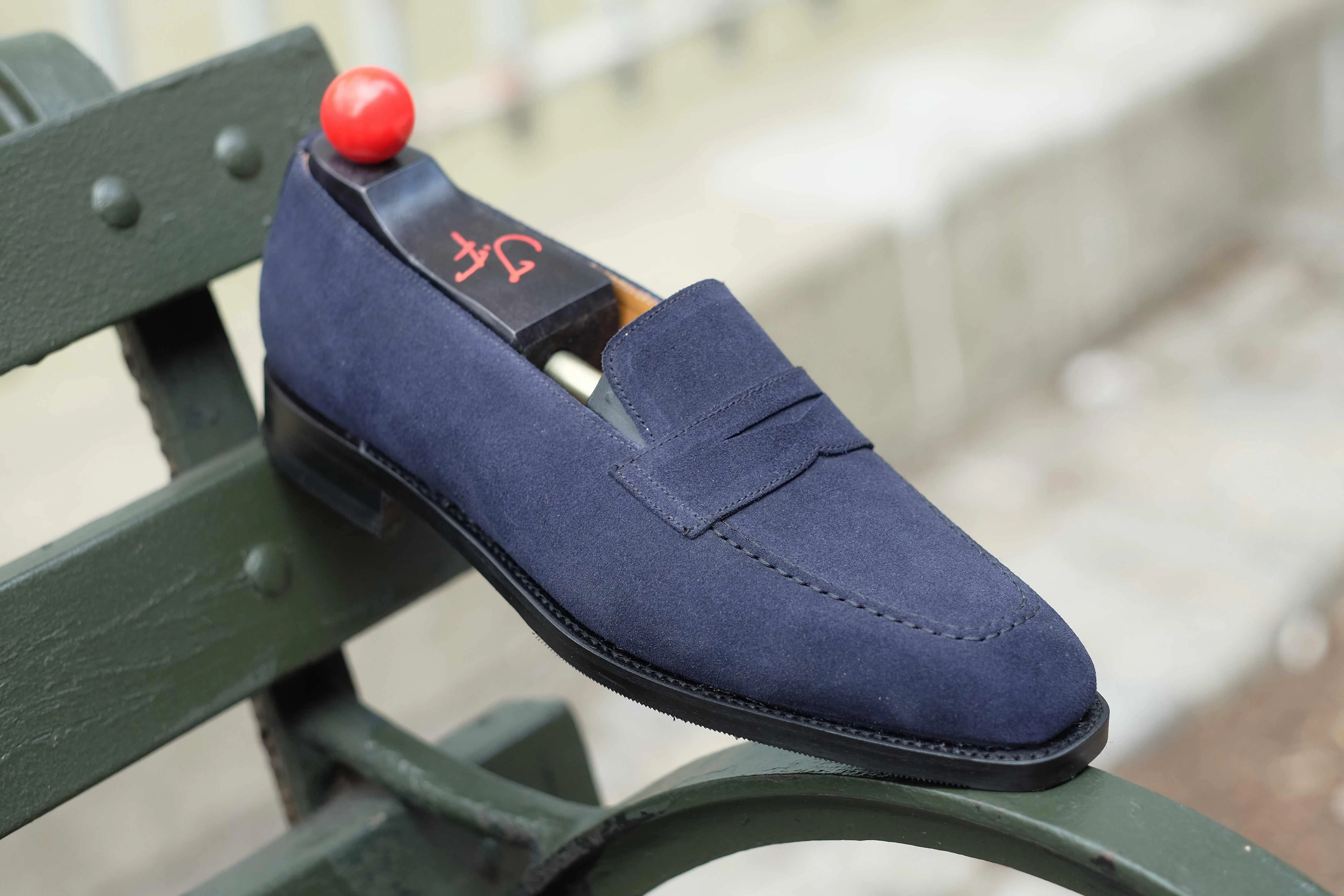 Bold Style Washington - Dark Sapphire Suede