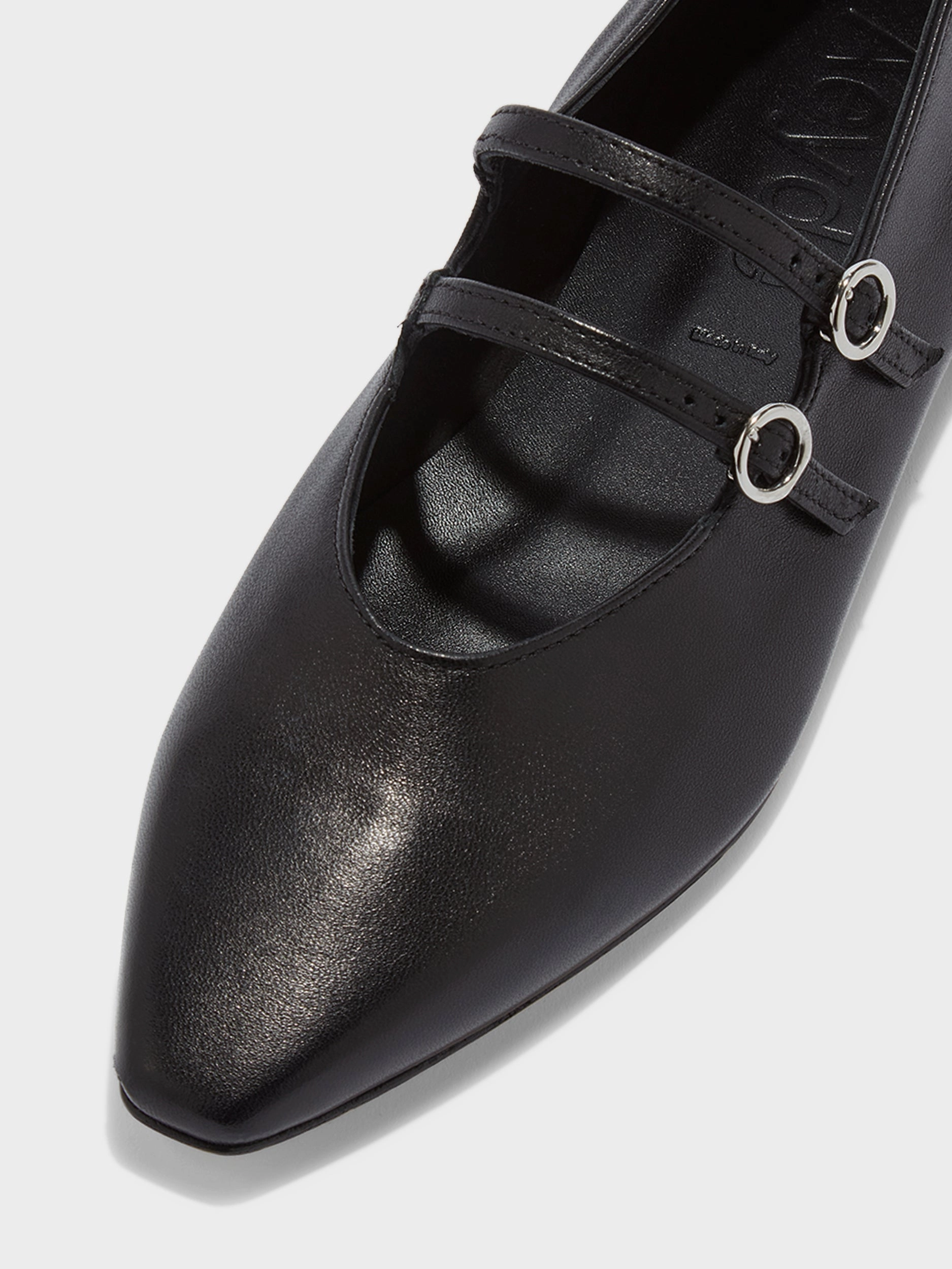 Breathable Design Franny Double-Strap Flats