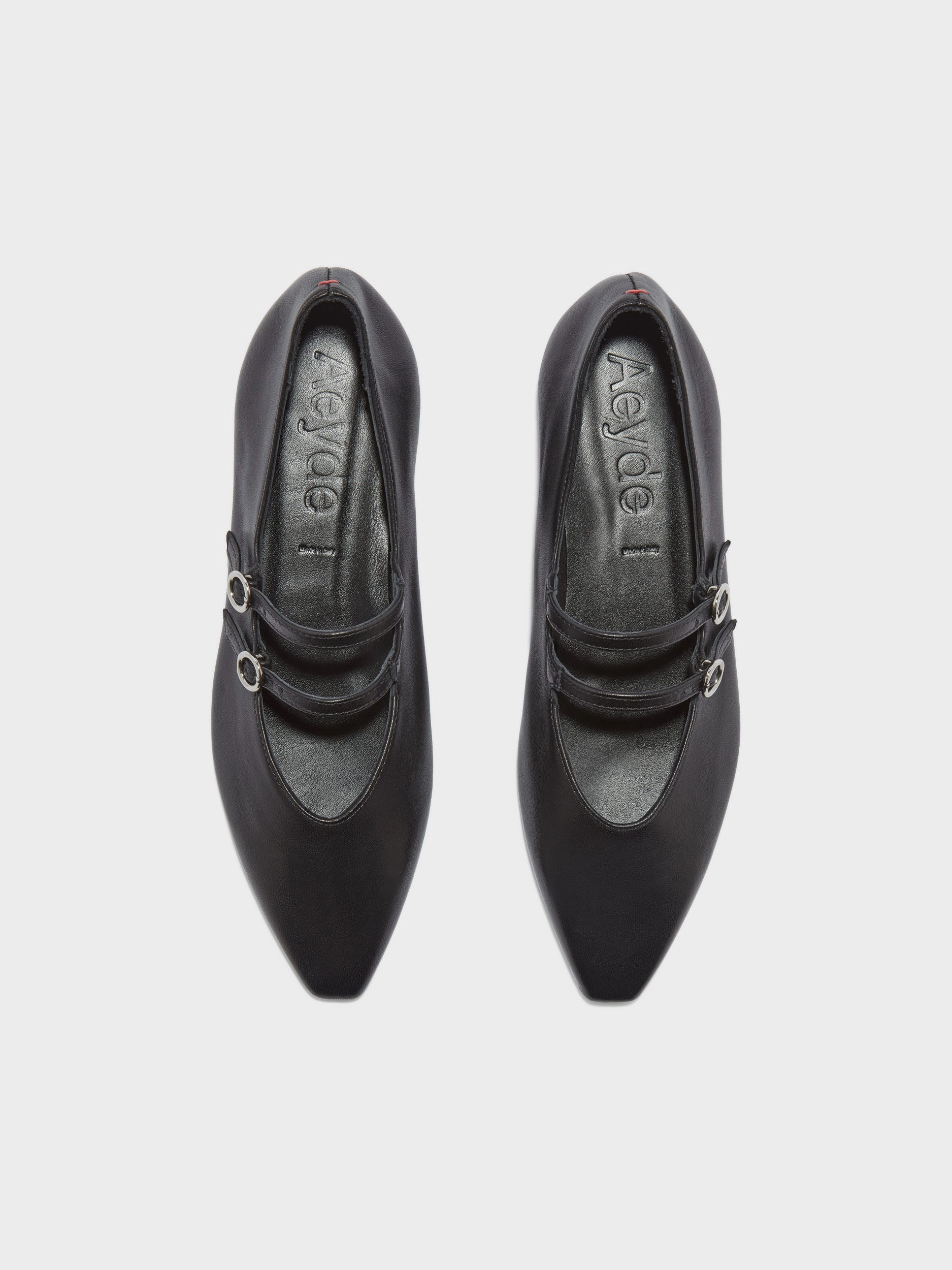 Breathable Design Franny Double-Strap Flats
