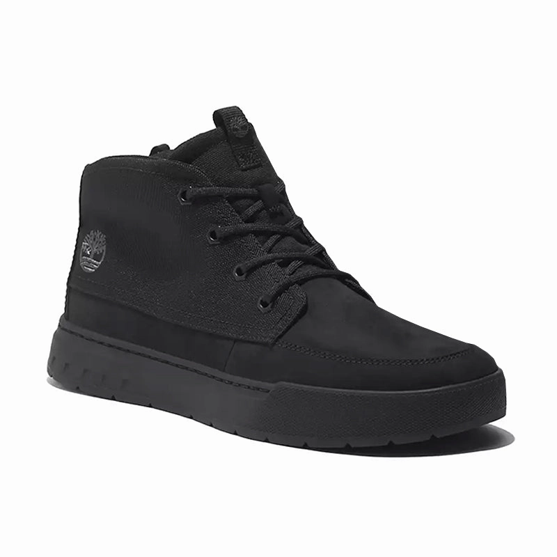 Ergonomic Shape All-Purpose Footwear Men's Maple Grove Mid Sneaker Blackout Nubuck