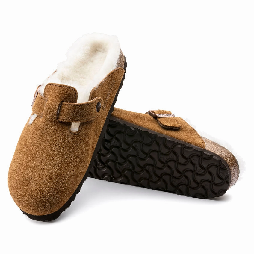 Breathable Upper Women's Boston Shearling