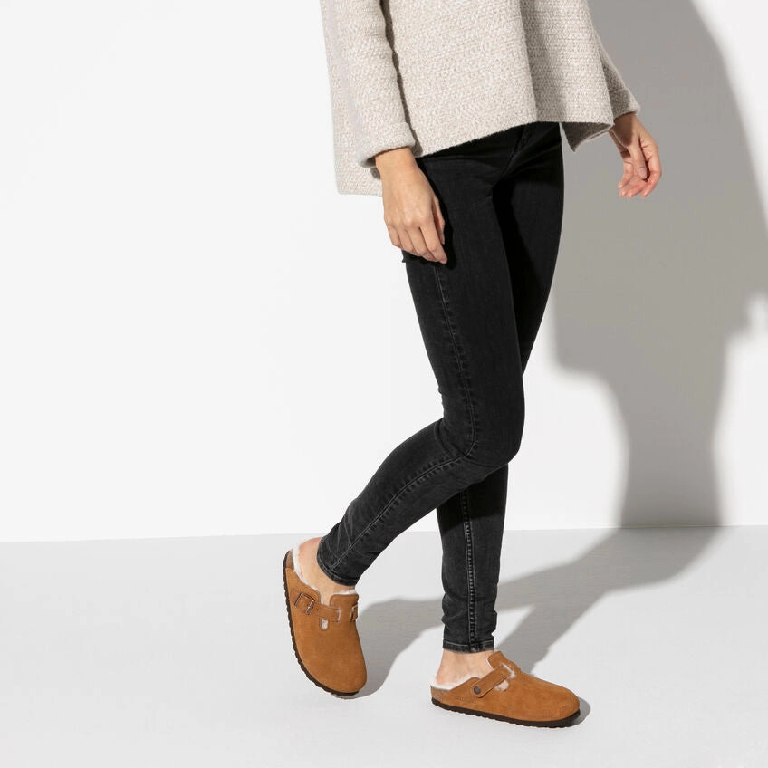 Breathable Upper Women's Boston Shearling