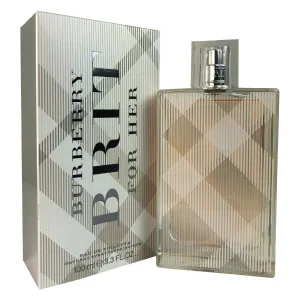 Burberry Brit For Her Women's Eau de Toilette Spray 3.3 oz (100mL)