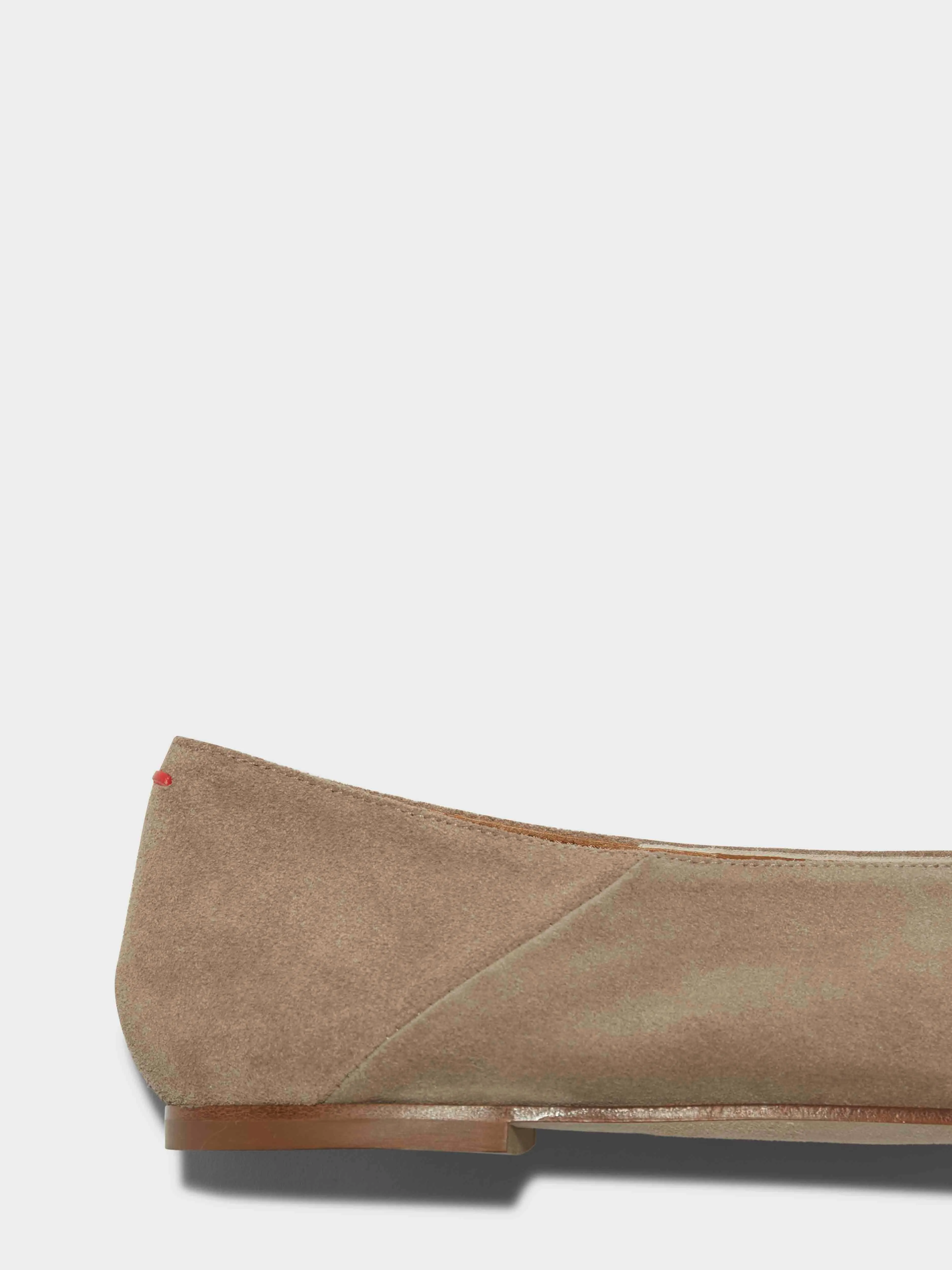 Business casual Moa Suede Pointed-Toe Flats