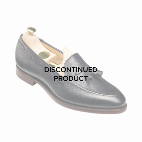 Fashion-Forward Carly Navy Pebble Grain