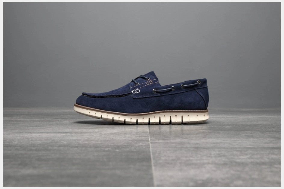 Casual Comfort West Louis? Autumn Cow Suede Office Style Loafers