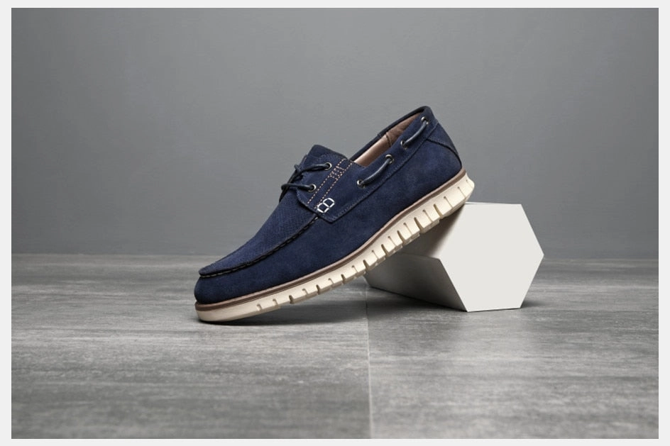 Casual Comfort West Louis? Autumn Cow Suede Office Style Loafers